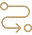 golden finishing icon
