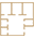 golden house plan icon