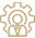 golden project management icon