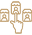 golden vendor management icon