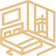 light gold complete room icon