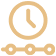 light gold timeline icon