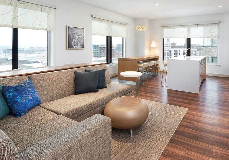 commercial window coverings hotel renovation